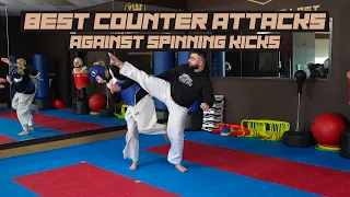 The Best Counter Attacks vs. Spinning Kicks | Taekwondo Sparring Tips