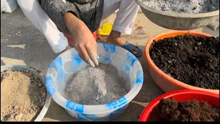 Soil mix for plants | Paudo k liye mitti kaise taiyar kare | winter plants | flowering plants