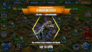 NEW UNLOCK HYBRIDS CERAZINOSAURUS MAX X3 LEVEL 40 | HT GAME