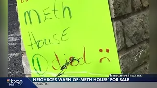 Neighbors warn of ‘meth house’ up for sale, history not disclosed