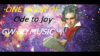 ONE HOUR OF Beethoven 🎧 Ode to Joy (Symphony No. 9) 🔊 8D AUDIO🔊 Use Headphones 8D Music