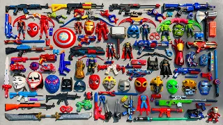 Selling Avengers Spiderman Action Series Guns & Equipment, All the Super Hero guns, Masks, Elements