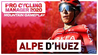 Pro Cycling Manager 2020: MOUNTAIN GAMEPLAY // Alpe d'Huez ft. Nairo Quintana