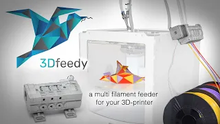 Upgrading your 3Dprinter for multi-material printing with our 3Dfeedy