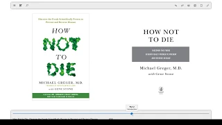 Amazon Bestseller eBook Preview: How Not to Die - Michael Greger