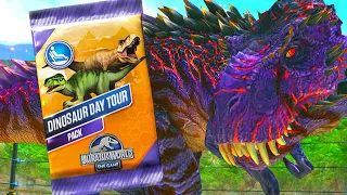 DINOSAUR DAY TOUR OMEGA 09 COMING SOON | JURASSIC WORLD THE GAME