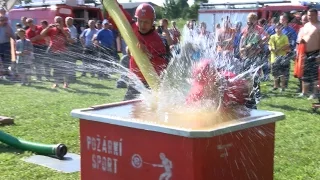 Petrovice u Karviné - V Závadě hasiči bojovali o medaile www.TelevizeKarvinsko.cz