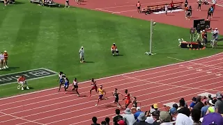 2023 Texas Relays Men's 100m Final