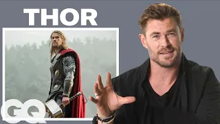 Chris Hemsworth Breaks Down His Most Iconic Characters | GQ