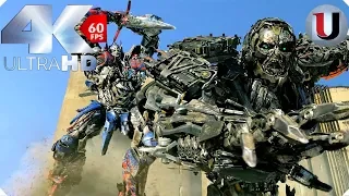 Transformers Age Of Extinction Optimus Prime vs Lockdown Final Battle Part 2 Movie Clip (FULL HD)