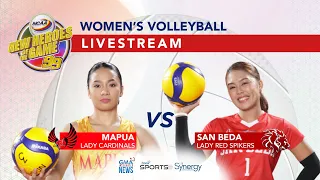 NCAA Season 99 | Mapúa vs San Beda (Women’s Volleyball) | LIVESTREAM - Replay