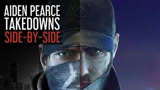 Aiden Pearce Takedowns Comparison | Watch Dogs vs. Watch Dogs: Legion