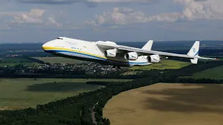 Оприлюднено красиве відео польоту українського літака Ан-225 «Мрія»