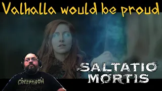 Saltatio Mortis ft.  Lara Loft - The Dragonborn Comes (Official Music Video) REVIEWS AND REACTIONS