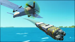 I Built a Single Engine Torpedo Bomber Plane! (Scrap Mechanic Gameplay)