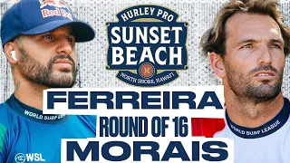 ITALO FERREIRA X FREDERICO MORAIS - Bateria 7, Round de 16 | Hurley Pro Sunset Beach 2024