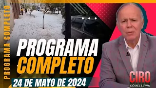 En plena ola de calor, cae granizada en CDMX | Ciro Gómez Leyva | Programa Completo 24/mayo/2024