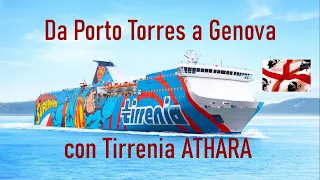 PORTO TORRES-GENOVA con TIRRENIA ATHARA