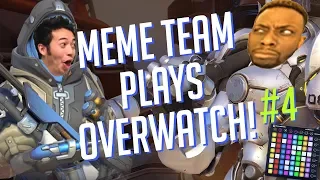 Meme Team Plays OVERWATCH #4! DUO Soundboard Pranks! [Feat. BumbleDJ]