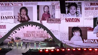 TWICE “WHEN WE WERE KIDS” READY TO BE DAY 2 LIVE IN BULACAN, PHILIPPINES 100123