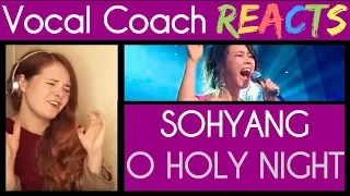 Vocal Coach Reacts to So Hyang singing O Holy Night