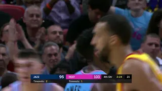 Final Minutes, Utah Jazz vs Miami Heat, 12/23/19 | Smart Highlights