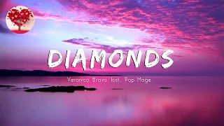 Rihanna - Diamonds ( Cover Veronica Bravo, lost., Pop Mage )| Lyrics - Acoustic