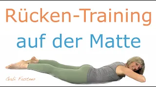 ✏️25 min. Rückentraining auf der Matte | ohne Geräte