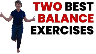 The 2 BEST Exercises to Improve BALANCE for Seniors and Beginners