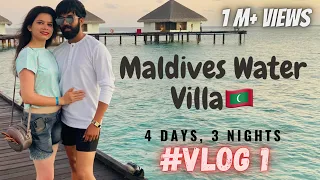 Maldives Tour Plan| 4 Days, 3 Nights at Water Villa| Adaaran Club Rannalhi #maldivestrip