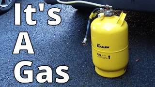 67. Removing the LPG (Propane) Gaslow cylinder from my campervan