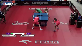 Diogo CARVALHO - Leila OLIVEIRA VS Simon GAUZY - Prithika PAVADE - Poules Championnats d'Europe 2020