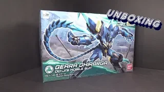 Unboxing: 1/144 HG Geara Ghirarga