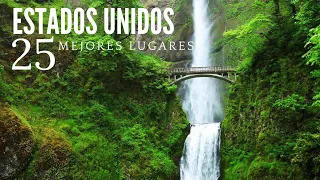 Los 25 MEJORES LUGARES para visitar en los ESTADOS UNIDOS - parte 1