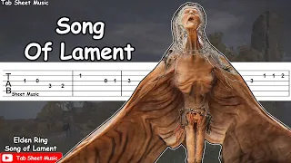 Elden Ring OST - Song of Lament (Song of the Bats) Guitar Tutorial