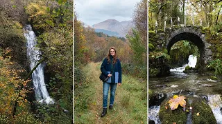 AUTUMN IN THE SCOTTISH HIGHLANDS | crossing the fairy bridge, mystical woodlands & Celtic rainforest