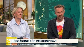 Så hanterar du sommarens ovälkomna inbjudningar: "Brodera inte ut f… | Nyhetsmorgon | TV4 & TV4 Play