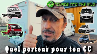 Choisir le bon porteur pour ton CAMPING-CAR