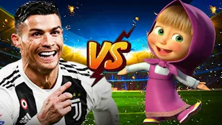 Cristiano Ronaldo vs Cristiano Masha 🔥😂