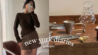 New York Vlog🗽 A Week of My Life | Shopping Home Goods | Foodie Diaries [Eng sub]