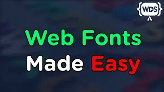 Easiest Way To Work With Web Fonts