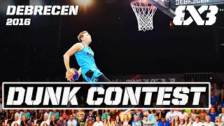 🔴Smoove vs Dargais - Dunk Contest [Re-Live] | FIBA 3x3 WT Debrecen 2016