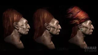 Red/blond hair giants and Egyptian mummies were black?