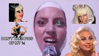 Lady Gaga being a chaotic queen for 1 minute straight (bi)