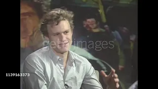 heath ledger(rare interview)talking About this love for acting