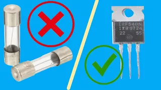 MOSFET İLE YAPILMIŞ AŞIRI AKIM KORUMA DEVRESİ - Diy how to Mosfet Short Sircuit Protection