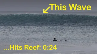 Powerful Wave Speeds Toward Surfers (Opening Scene) - The Bukit