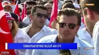 Kıvanç Tatlıtuğ & Kenan İmirzalıoğlu - Yenikapı Demokrasi Mitingi (Uçankuş Tv-07.08.2016)
