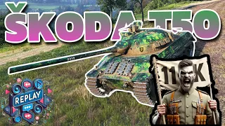 World of Tanks/ Komentovaný replay/ Škoda T50