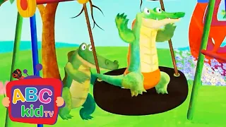 Crocodile Alligator Playtime | Animal Stories for Toddlers - ABC Kid TV | Nursery Rhymes